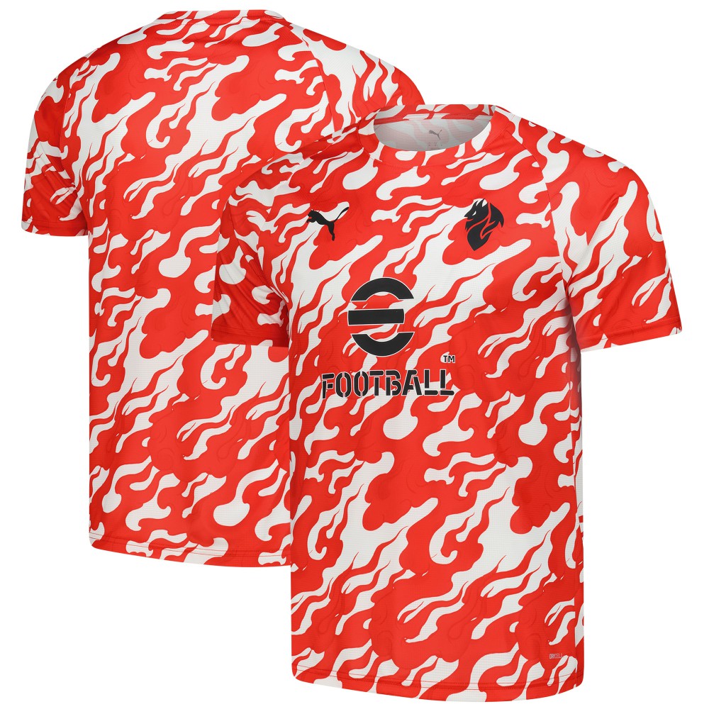 AC Milan 2025/26 Pre-Match dryCell Training Jersey - Puma Red