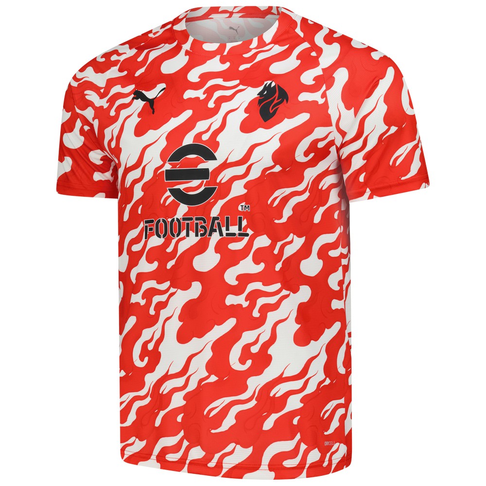 AC Milan 2025/26 Pre-Match dryCell Training Jersey - Puma Red