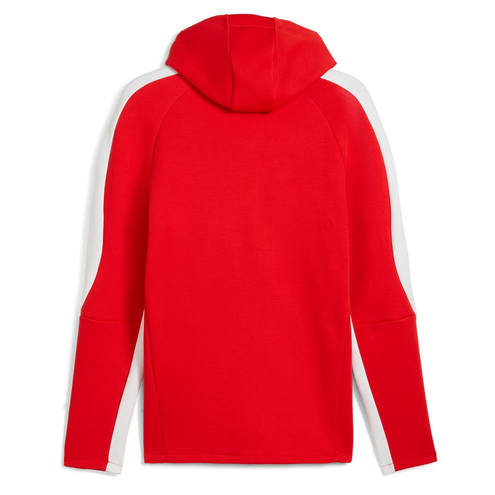 Chivas Evostripe Raglan Full-Zip Hooded Jacket - Puma Red