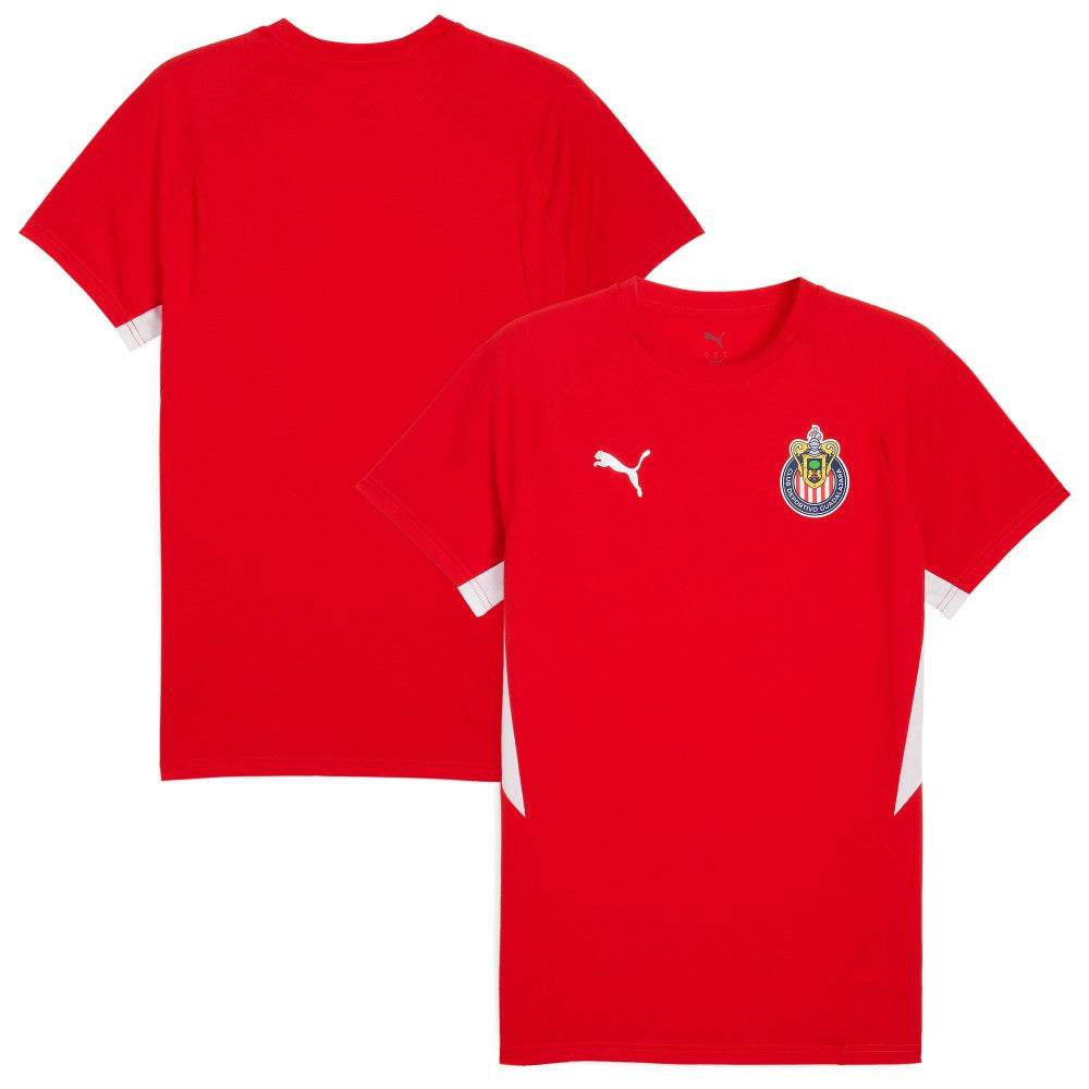 Chivas 2025/26 Evostripe Raglan T-Shirt - Puma Red