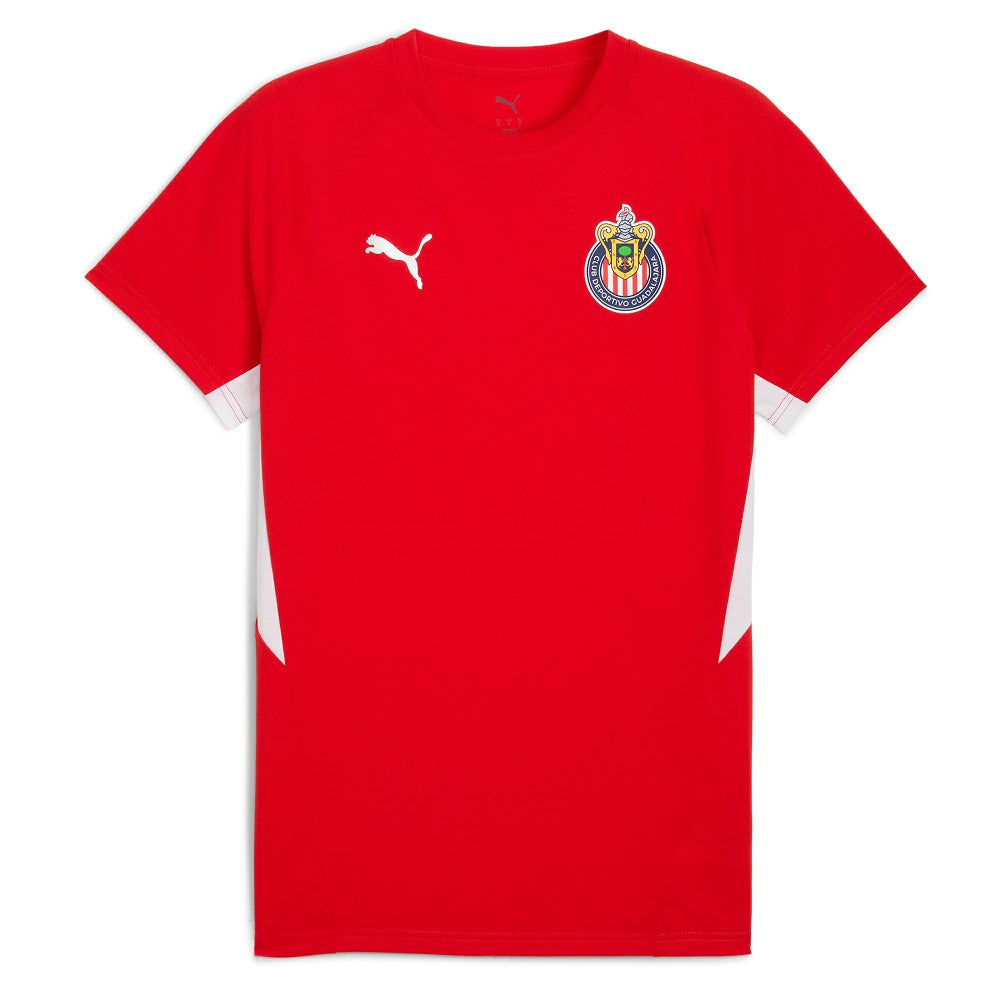 Chivas 2025/26 Evostripe Raglan T-Shirt - Puma Red