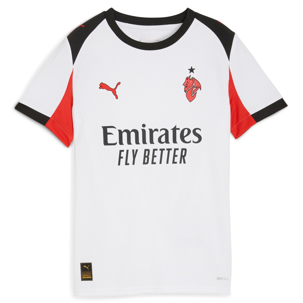AC Milan Youth 2025/26 Replica Jersey - Puma White