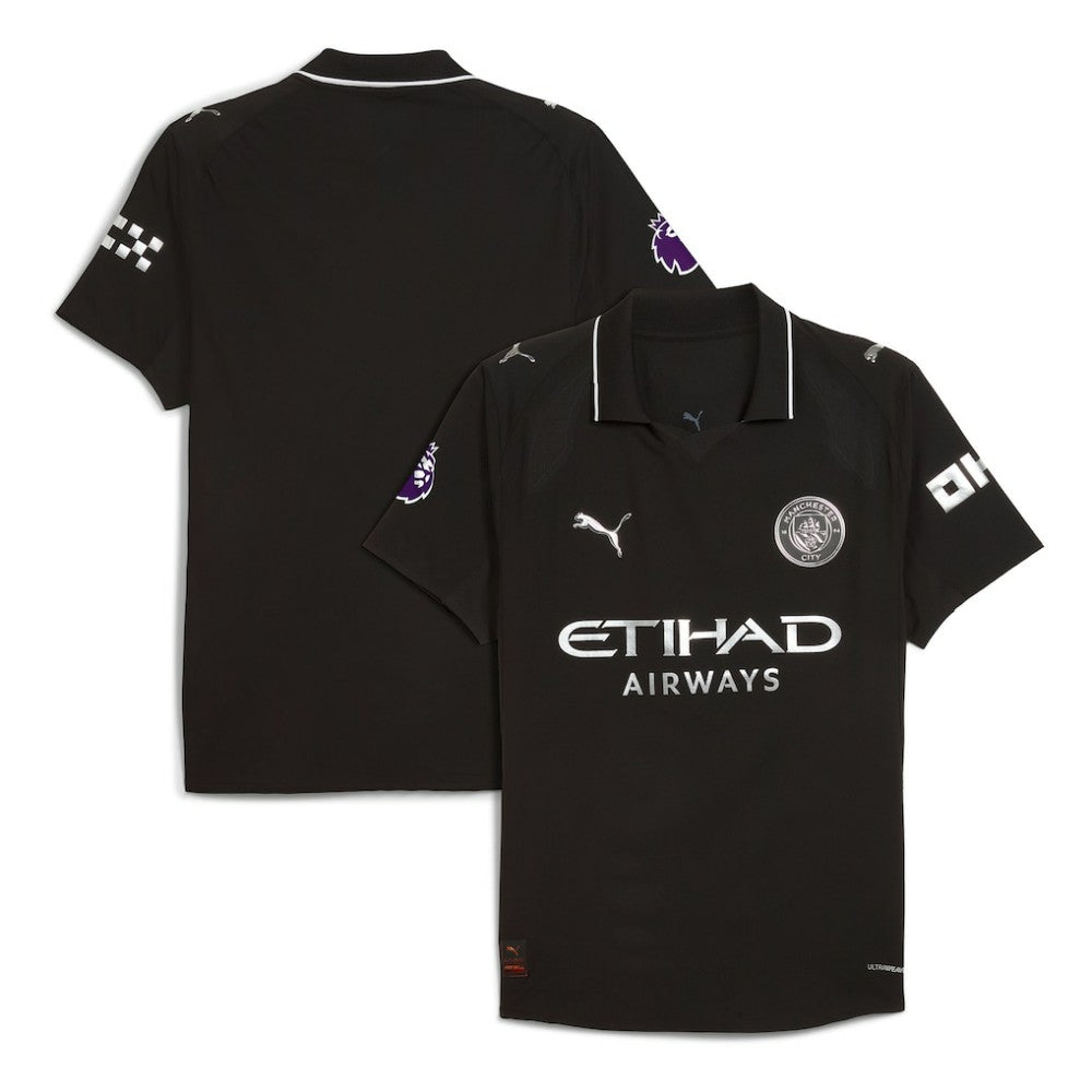 Manchester City 2025/26 Away Jersey - Puma Black