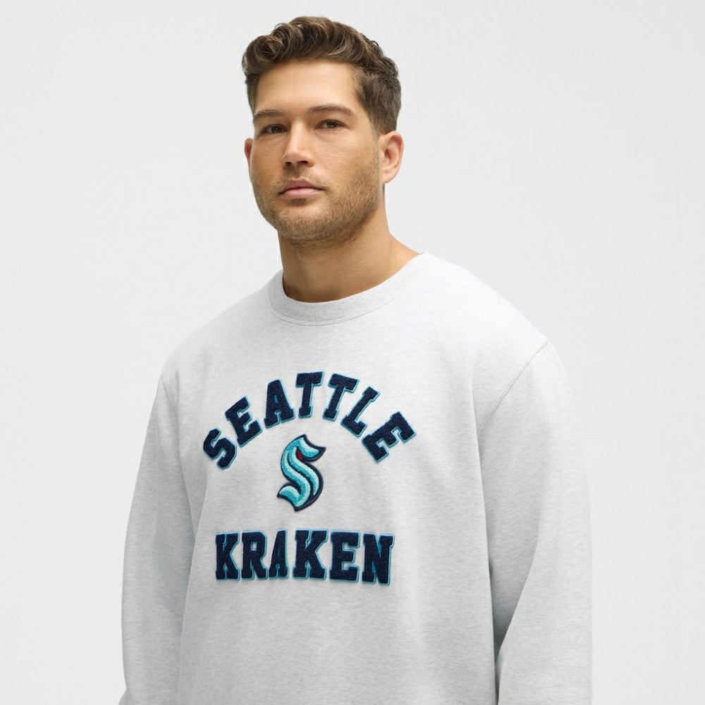 NHL Heathered Core Ultra Light Grey|Heathered Core Ultra Light Grey Seattle Kraken lululemon Steady State Crew