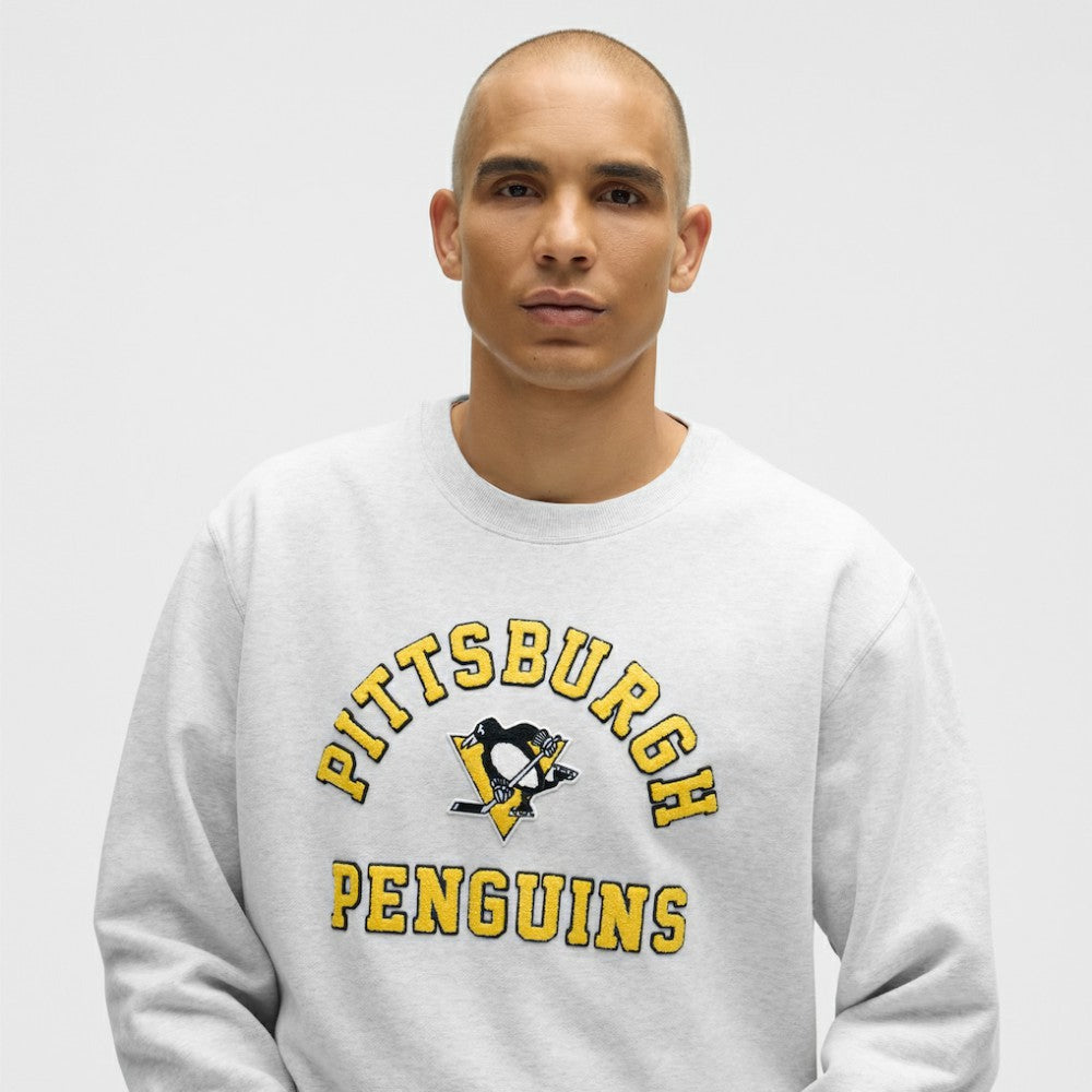 NHL Heathered Core Ultra Light Grey|Heathered Core Ultra Light Grey Pittsburgh Penguins lululemon Steady State Crew