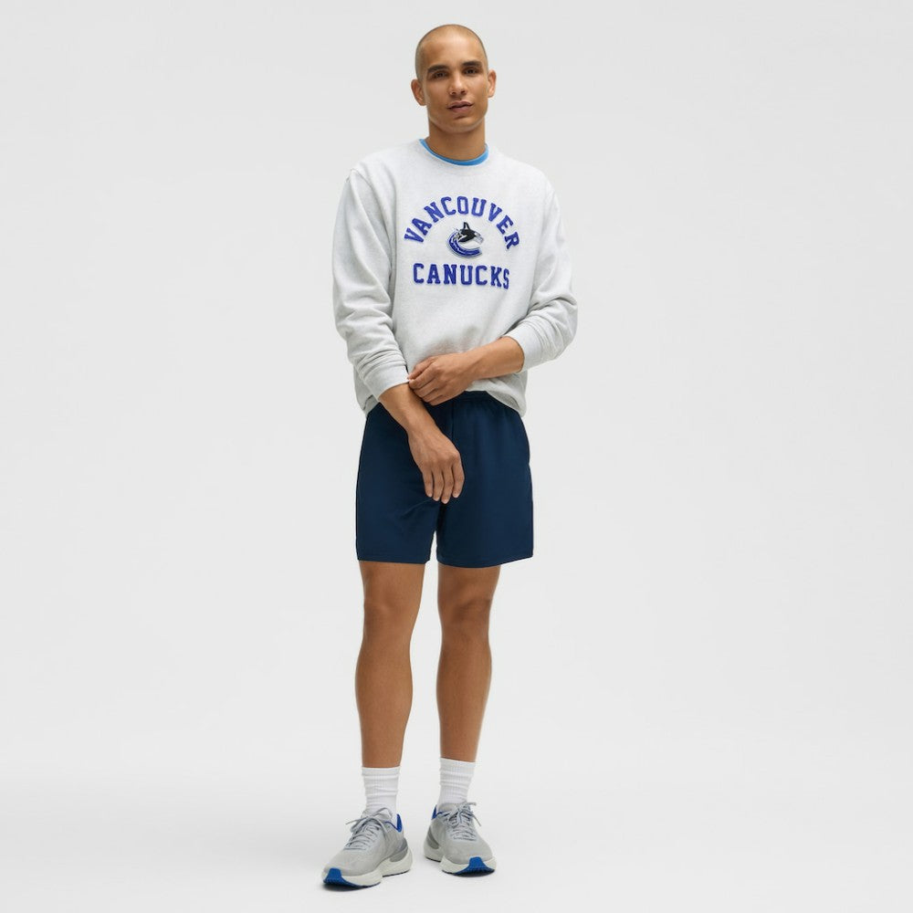NHL Heathered Core Ultra Light Grey|Heathered Core Ultra Light Grey Vancouver Canucks lululemon Steady State Crew