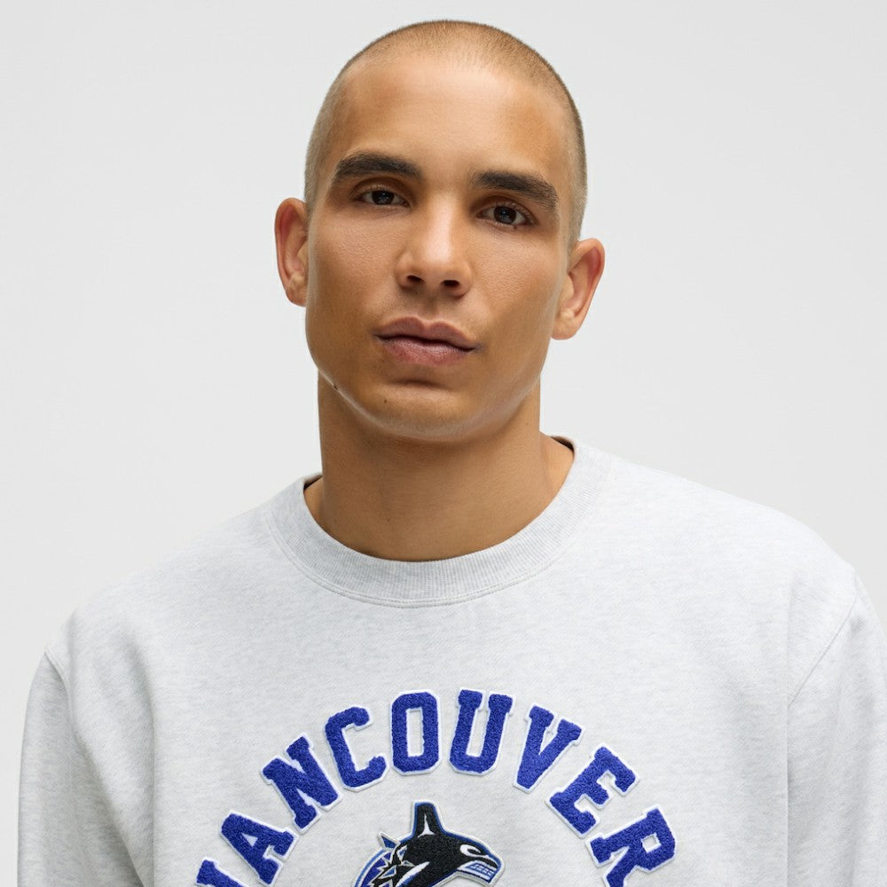 NHL Heathered Core Ultra Light Grey|Heathered Core Ultra Light Grey Vancouver Canucks lululemon Steady State Crew