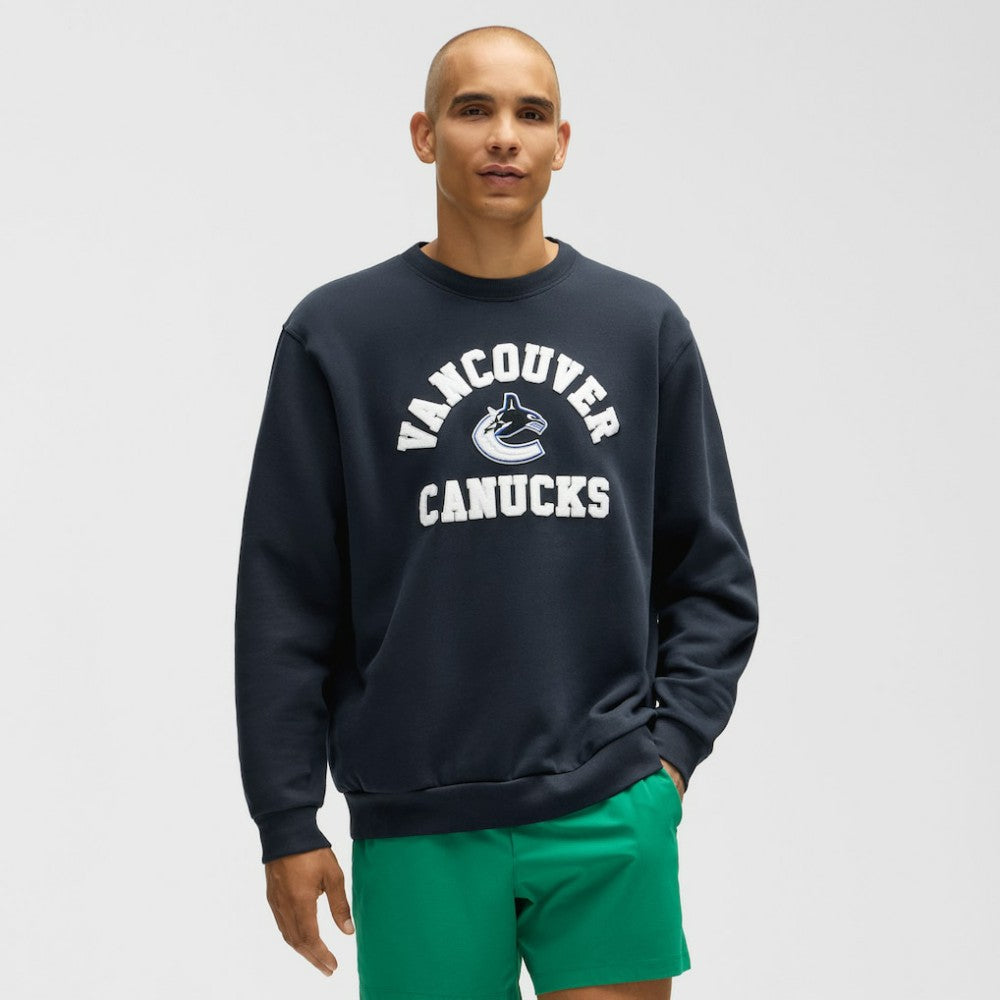 NHL True Navy|True Navy Vancouver Canucks lululemon Steady State Crew