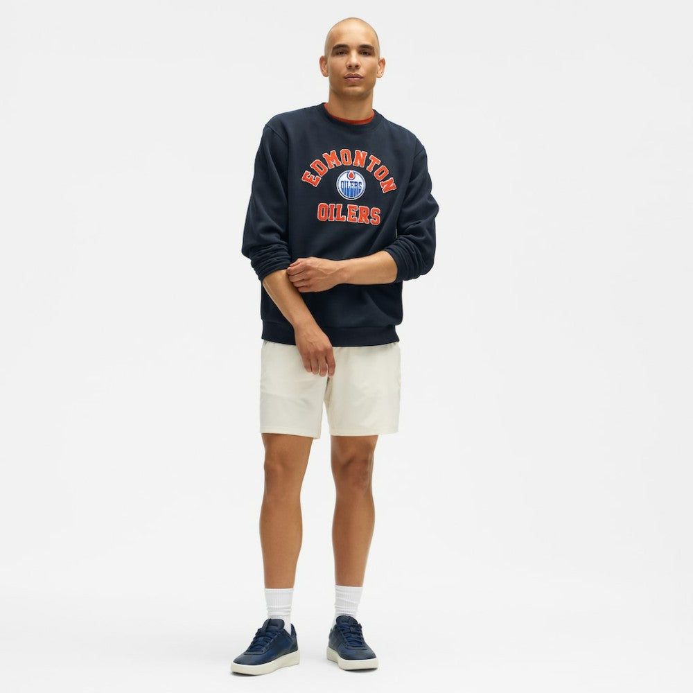 NHL True Navy|True Navy Edmonton Oilers lululemon Steady State Crew
