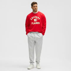 NHL True Red|True Red Calgary Flames lululemon Steady State Crew