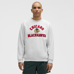NHL Heathered Core Ultra Light Grey|Heathered Core Ultra Light Grey Chicago Blackhawks lululemon Steady State Crew