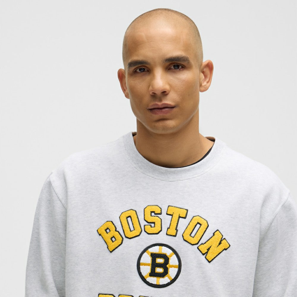 NHL Heathered Core Ultra Light Grey|Heathered Core Ultra Light Grey Boston Bruins lululemon Steady State Crew