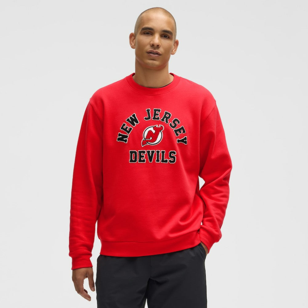 NHL True Red|True Red New Jersey Devils lululemon Steady State Crew