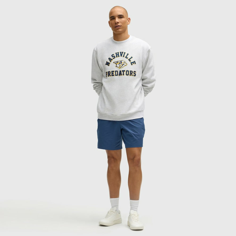 NHL Heathered Core Ultra Light Grey|Heathered Core Ultra Light Grey Nashville Predators lululemon Steady State Crew