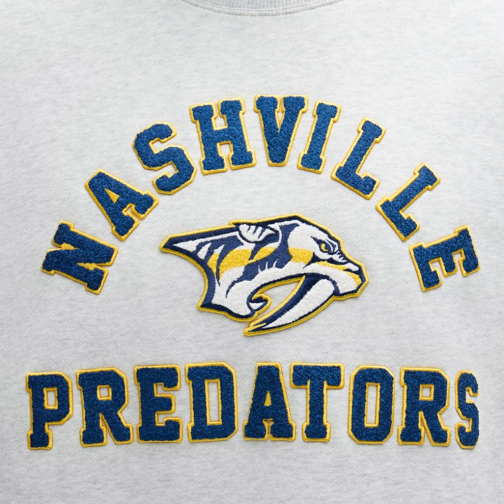 NHL Heathered Core Ultra Light Grey|Heathered Core Ultra Light Grey Nashville Predators lululemon Steady State Crew