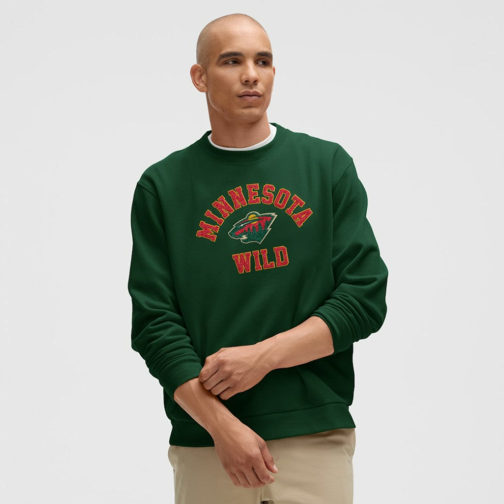 NHL Green|Green Minnesota Wild lululemon Steady State Crew