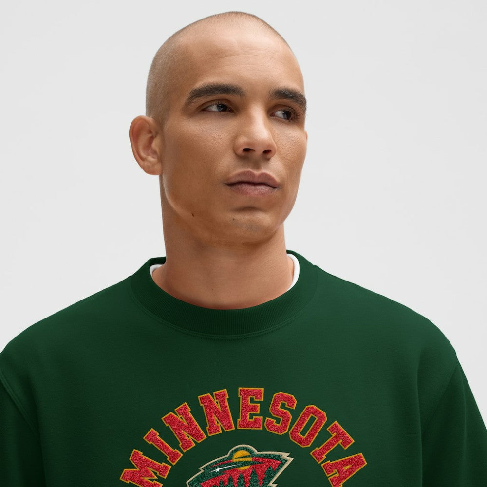 NHL Green|Green Minnesota Wild lululemon Steady State Crew