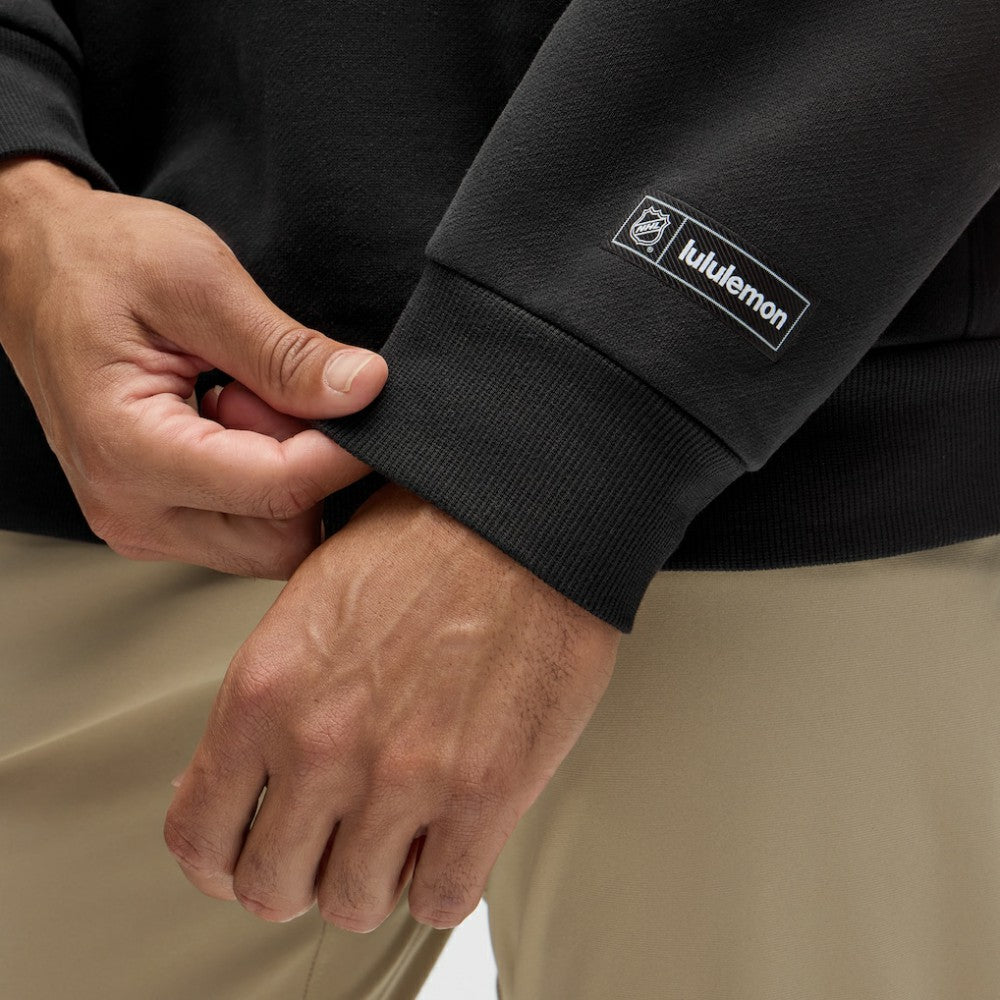 NHL Black|Black Chicago Blackhawks lululemon Steady State Pullover Hoodie