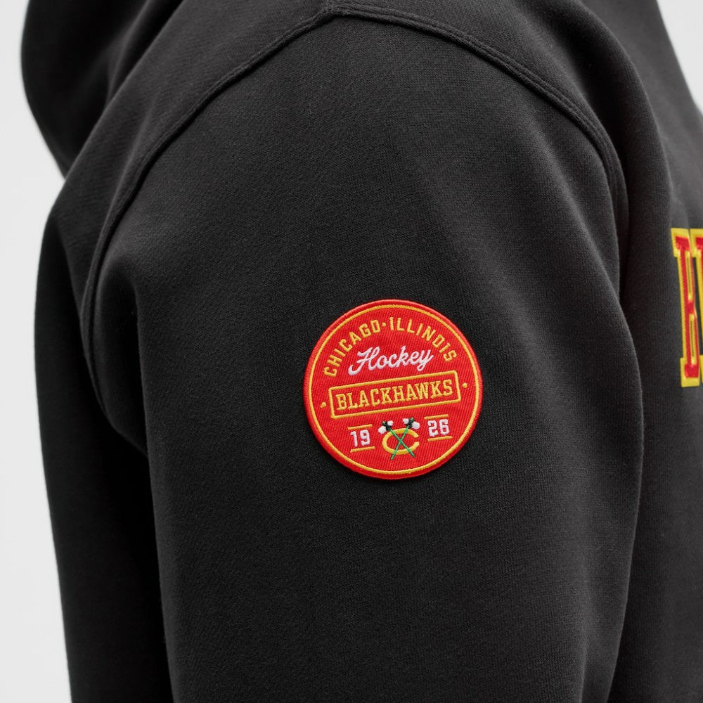 NHL Black|Black Chicago Blackhawks lululemon Steady State Pullover Hoodie