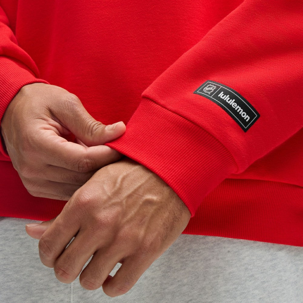 NHL True Red|True Red Chicago Blackhawks lululemon Steady State Pullover Hoodie
