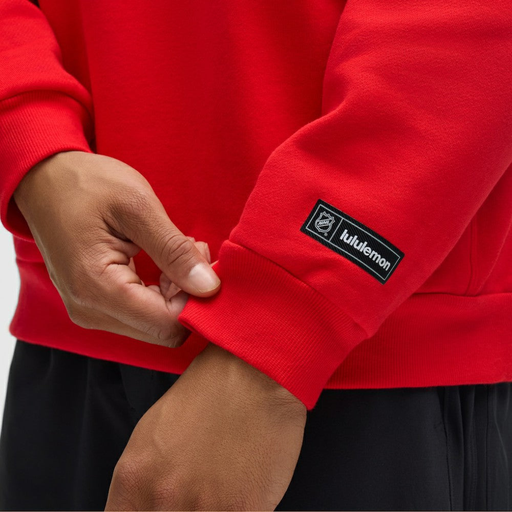 NHL True Red|True Red New Jersey Devils lululemon Steady State Pullover Hoodie