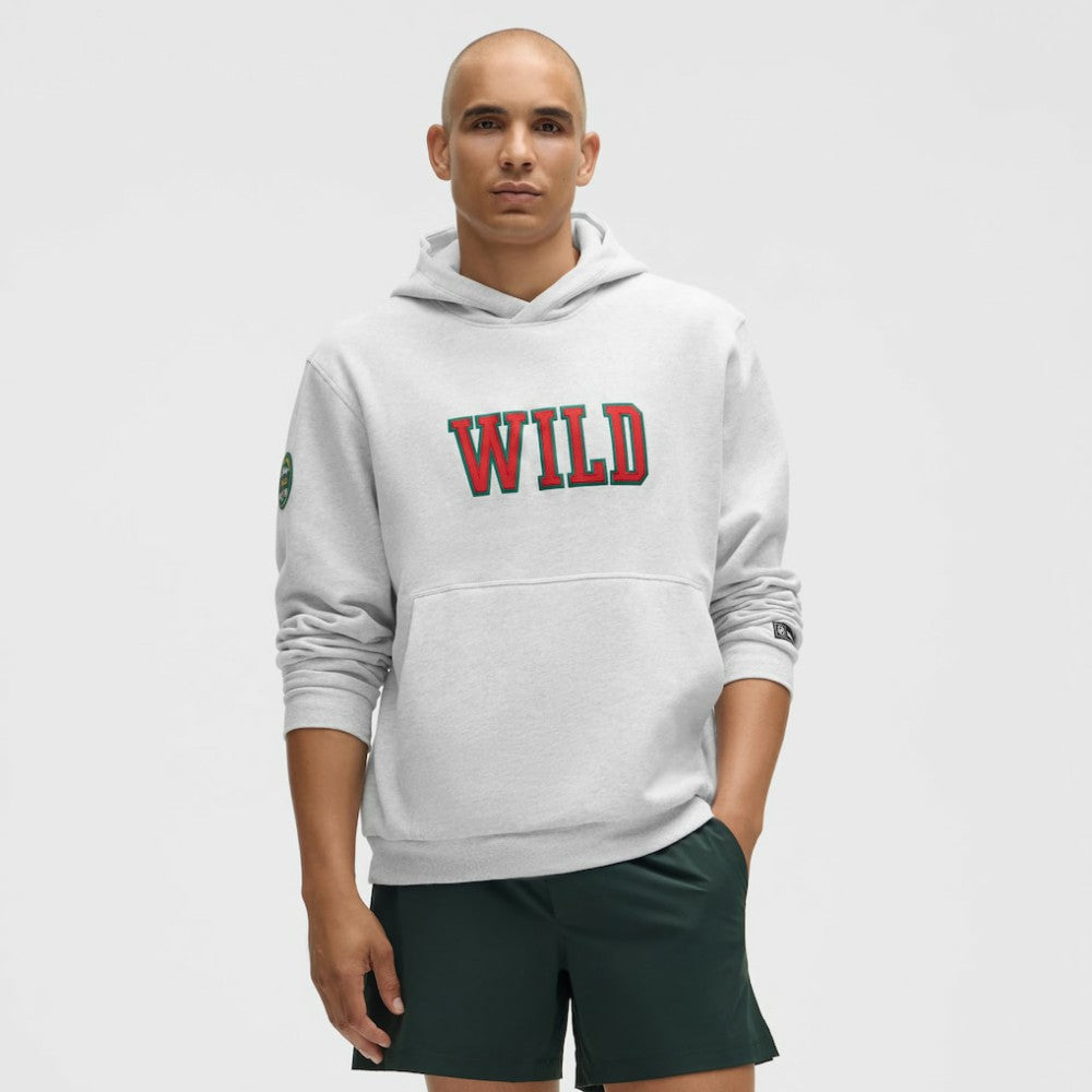 NHL Heathered Core Ultra Light Grey|Heathered Core Ultra Light Grey Minnesota Wild lululemon Steady State Pullover Hoodie