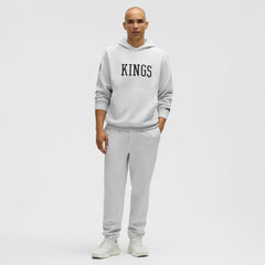 NHL Heathered Core Ultra Light Grey|Heathered Core Ultra Light Grey Los Angeles Kings lululemon Steady State Pullover Hoodie