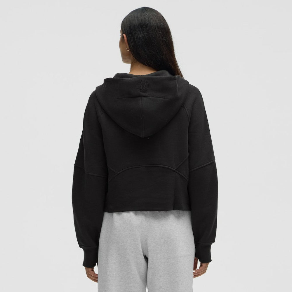 NHL Black|Black Anaheim Ducks lululemon Women's Scuba Oversized Half-Zip Hoodie