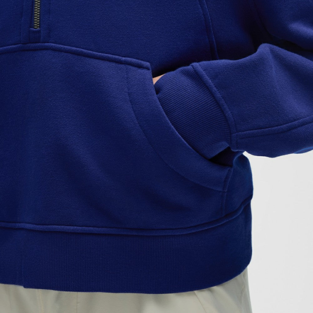NHL Larkspur|Larkspur Edmonton Oilers lululemon Women's Scuba Oversized Half-Zip Hoodie