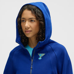 NHL College Cobalt|College Cobalt St. Louis Blues lululemon Women's Scuba Oversized Half-Zip Hoodie