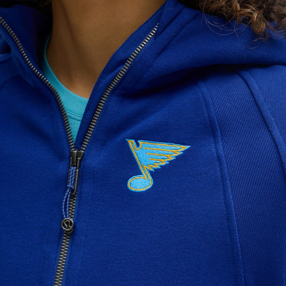 NHL College Cobalt|College Cobalt St. Louis Blues lululemon Women's Scuba Oversized Half-Zip Hoodie