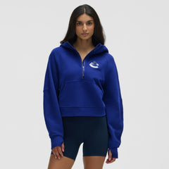 NHL Larkspur|Larkspur Vancouver Canucks lululemon Women's Scuba Oversized Half-Zip Hoodie