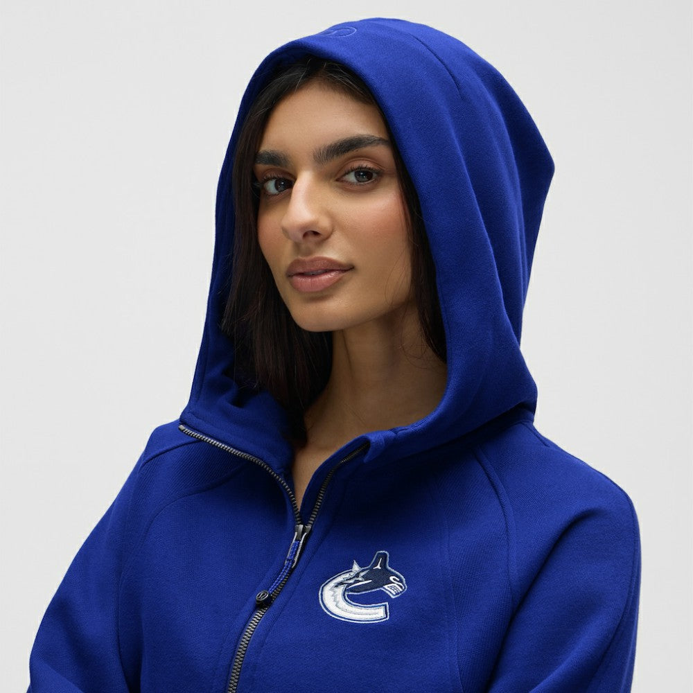 NHL Larkspur|Larkspur Vancouver Canucks lululemon Women's Scuba Oversized Half-Zip Hoodie