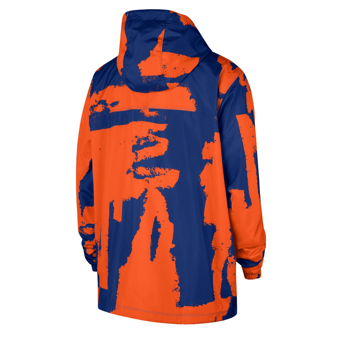 NBA New York Knicks Courtside Club Premium Woven Full-Zip Hooded Jacket
