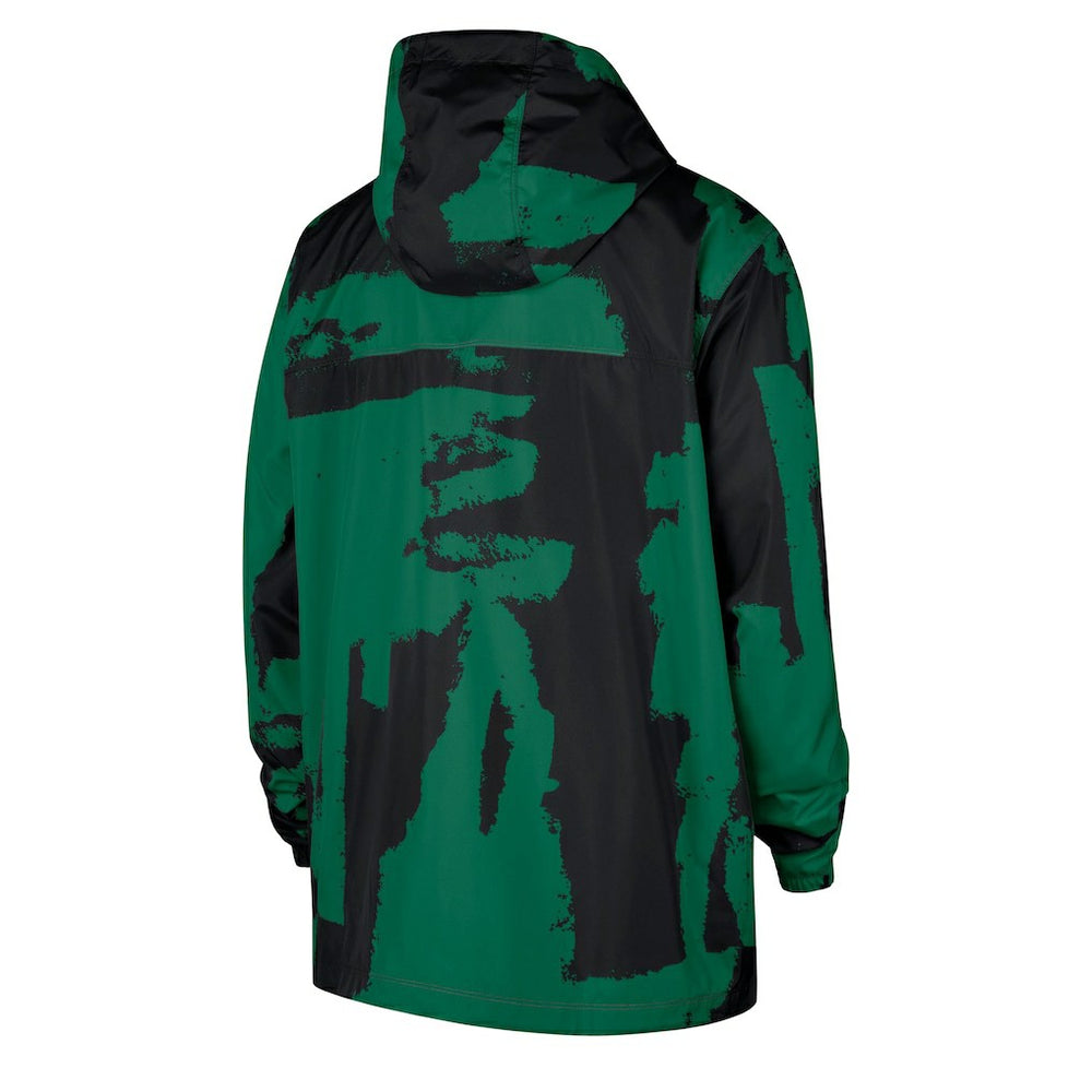NBA Boston Celtics Courtside Club Premium Woven Full-Zip Hooded Jacket