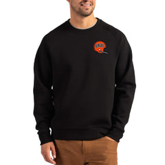 Cutter & Buck Throwback Roam Recycled Raglan Pullover Sweatshirt - Cincinnati Bengals