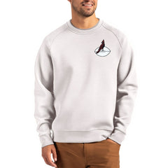 Cutter & Buck Throwback Roam Recycled Raglan Pullover Sweatshirt - Arizona Cardinals