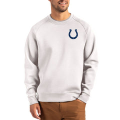 Cutter & Buck Primary Logo Roam Recycled Raglan Pullover Sweatshirt - Indianapolis Colts