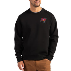Cutter & Buck Primary Logo Roam Recycled Raglan Pullover Sweatshirt - Tampa Bay Buccaneers