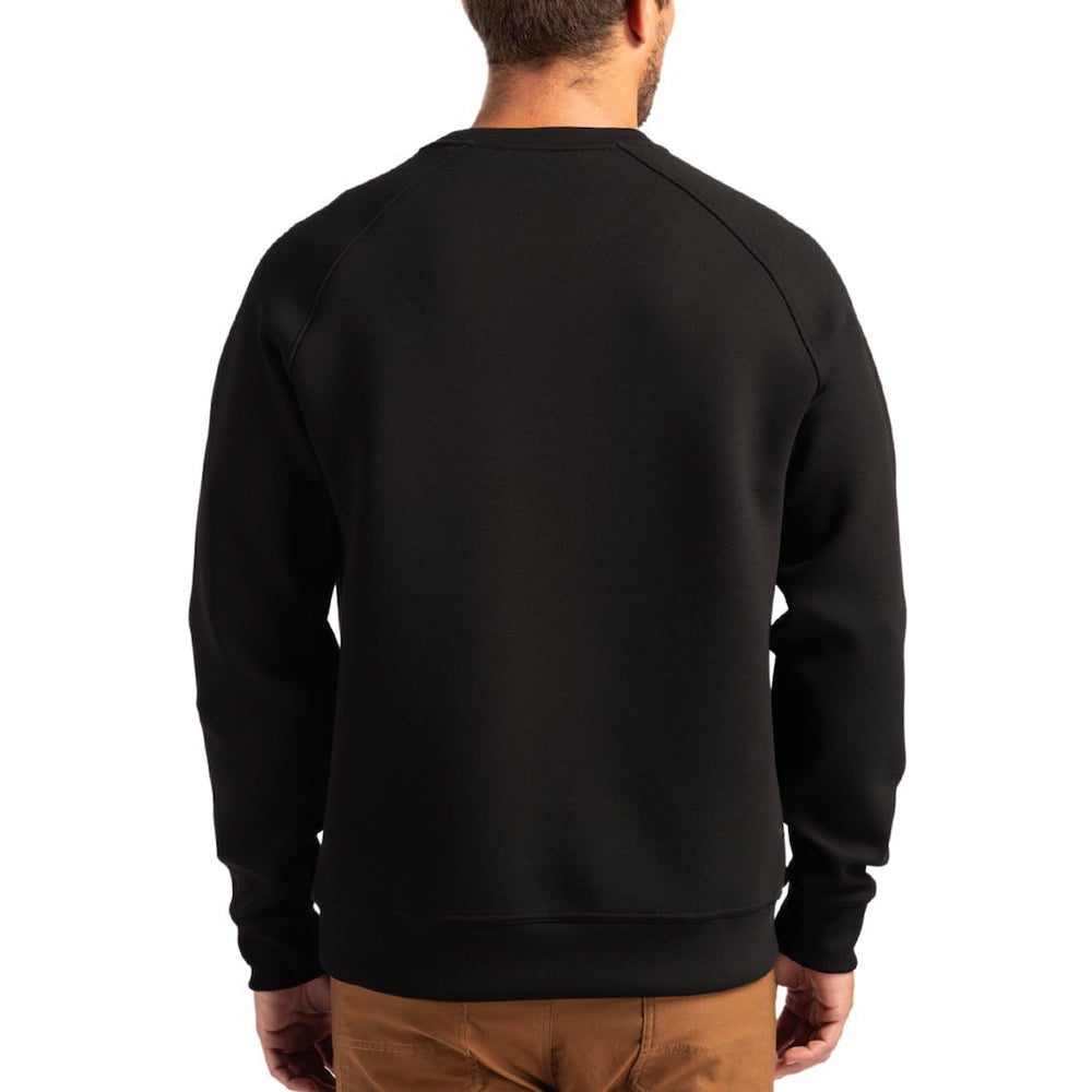 Cutter & Buck Helmet Roam Recycled Raglan Pullover Sweatshirt - Pittsburgh Steelers