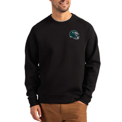 Cutter & Buck Helmet Roam Recycled Raglan Pullover Sweatshirt - Philadelphia Eagles