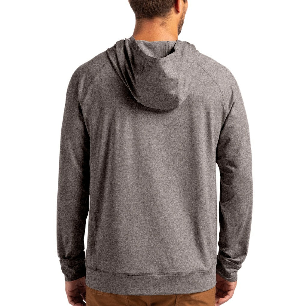 Cutter & Buck Adapt Historic Knit Recycled Raglan Pullover Hoodie - Seattle Seahawks
