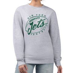 G-III 4Her by Carl Banks Women's Football Fleece Pullover Sweatshirt - New York Jets
