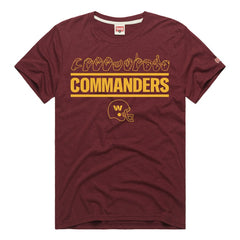 Homage Unisex NFL ASL Collection by Love Sign Tri-Blend T-Shirt - Washington Commanders
