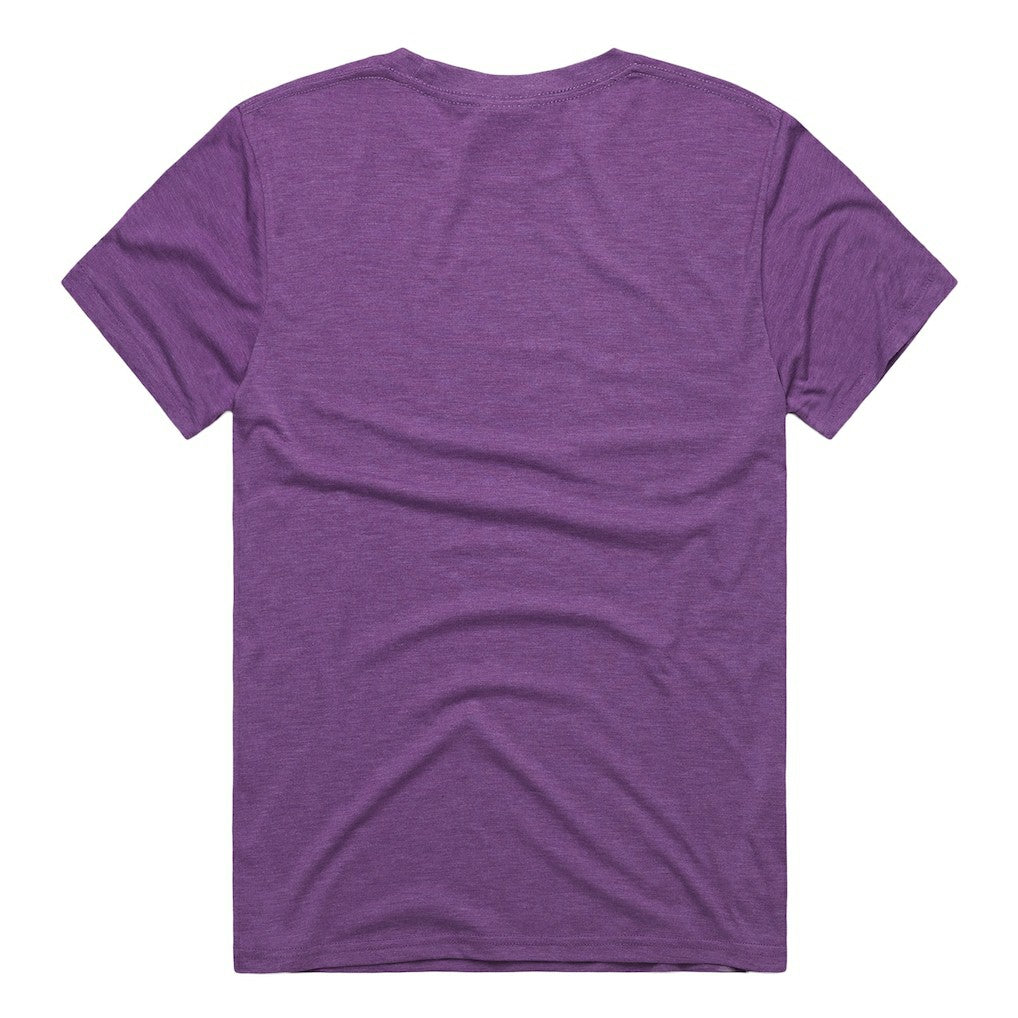 Homage Unisex NFL ASL Collection by Love Sign Tri-Blend T-Shirt - Minnesota Vikings