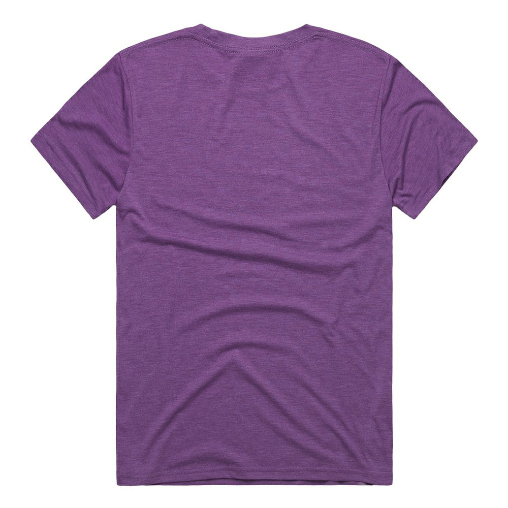 Homage Unisex NFL ASL Collection by Love Sign Tri-Blend T-Shirt - Minnesota Vikings