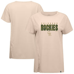 MLB Colorado Rockies Levelwear Women's Influx Protect W T-Shirt