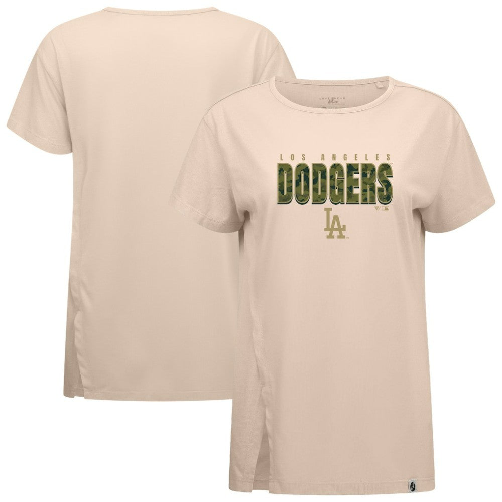 MLB Los Angeles Dodgers Levelwear Women's Influx Protect W T-Shirt