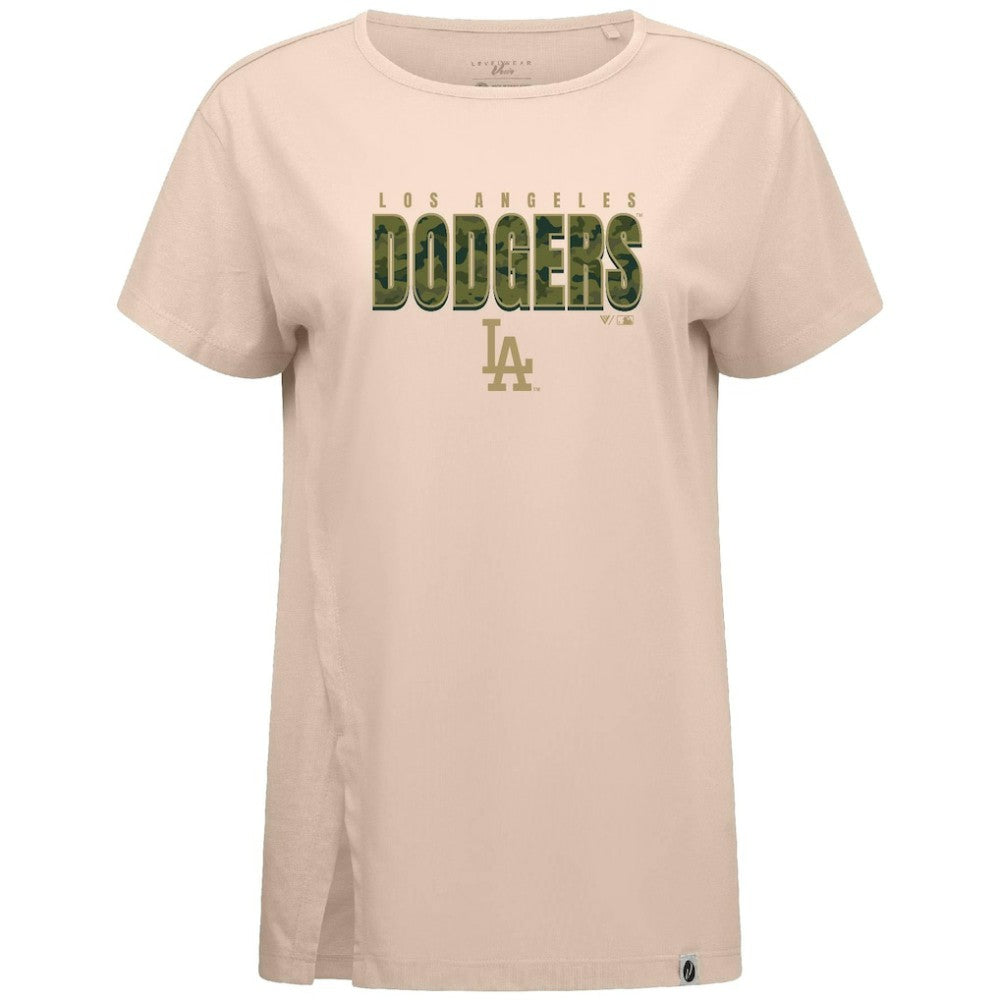 MLB Los Angeles Dodgers Levelwear Women's Influx Protect W T-Shirt
