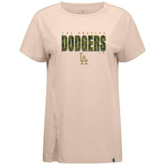 MLB Los Angeles Dodgers Levelwear Women's Influx Protect W T-Shirt